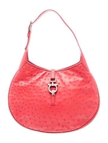 Ostrich Shoulder Bag