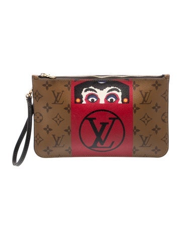 LV Monogram Neverfull Pouch