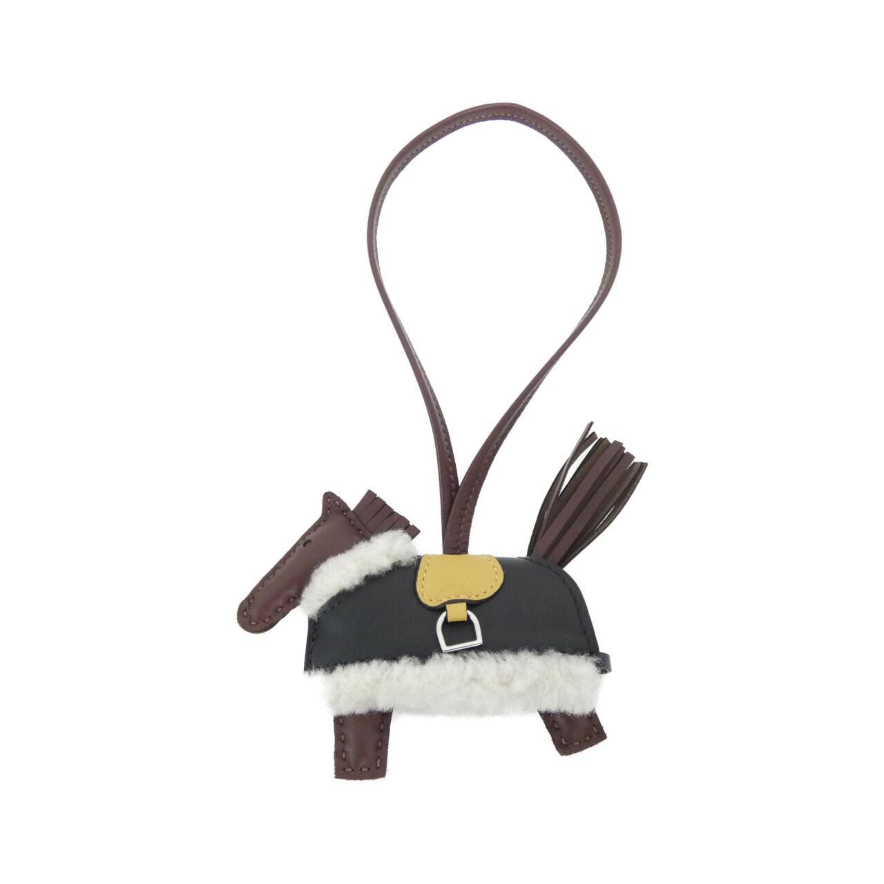 [Unused] Hermès Rodeo Robeo Plushe Bag Charm PM 087387CK