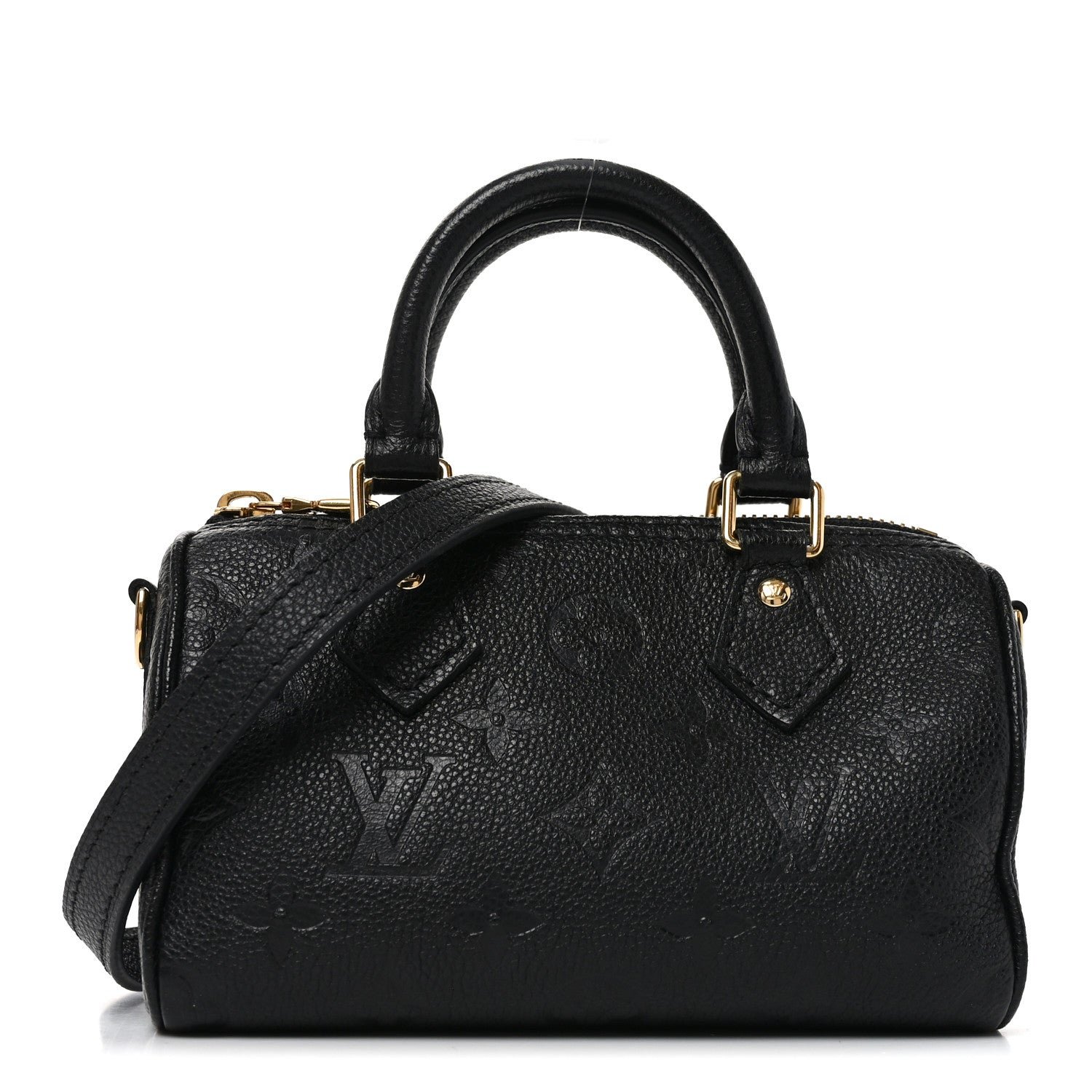 Louis Vuitton Louis Vuitton Empreinte Monogram Nano Speedy Black