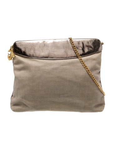 Ferragamo Leather Messenger Bag