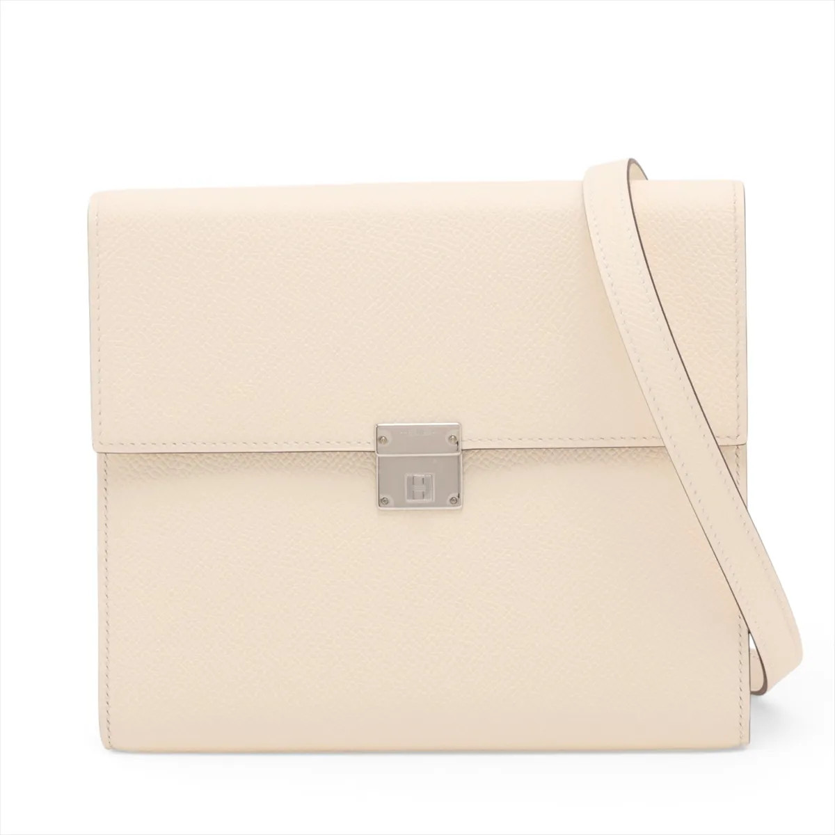Hermès Click 16 Veau Epsom Nata Silver Metal Fittings