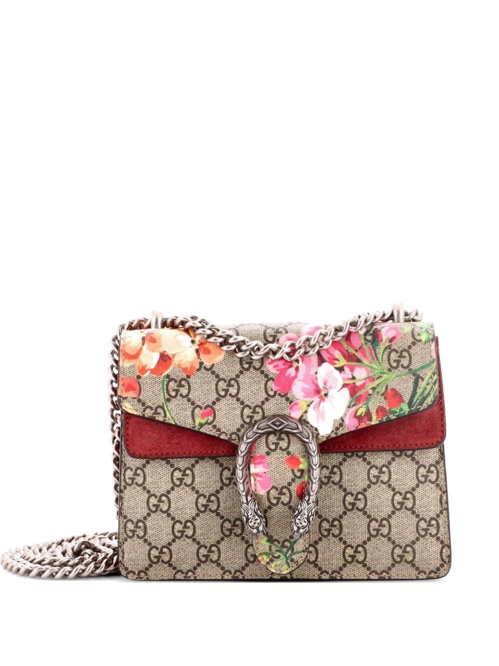 Dionysus Bag Blooms Print GG Coated Canvas Mini shoulder bag