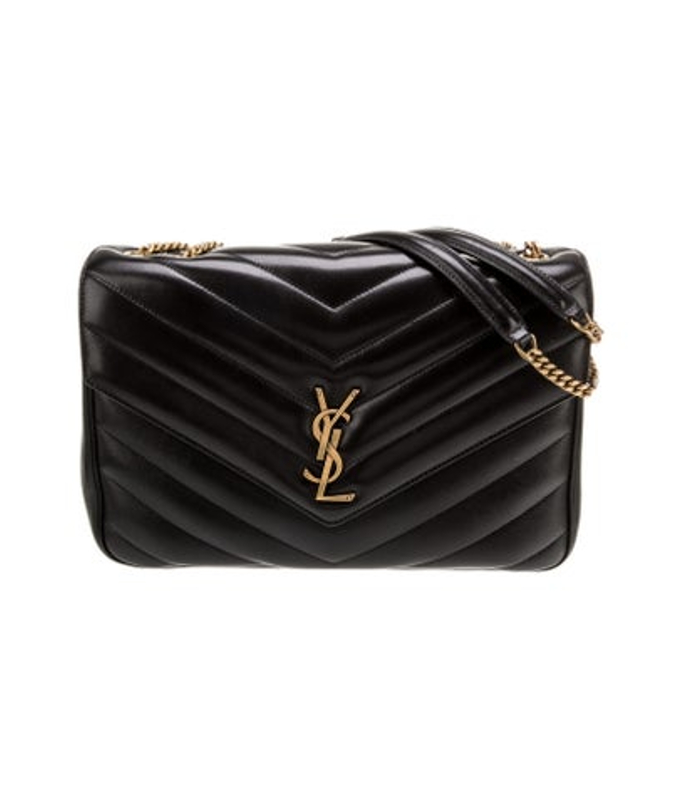Saint Laurent Laurent Leather Loulou Large 2025