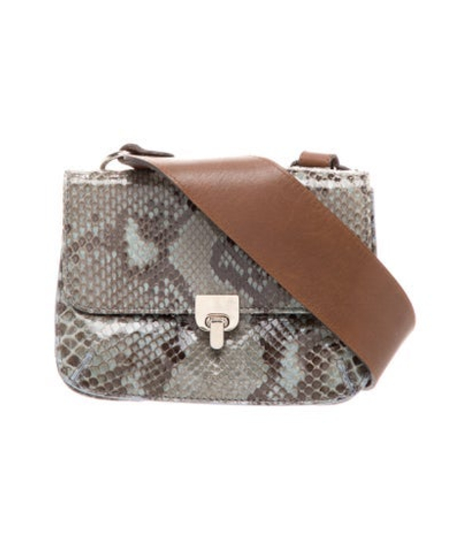 Marni Snakeskin Shoulder Bag