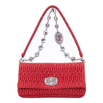 Leather Crystal Cloque
