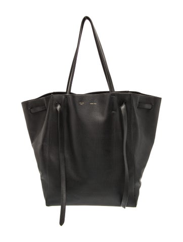 Leather Cabas Phantom w/Belt Small