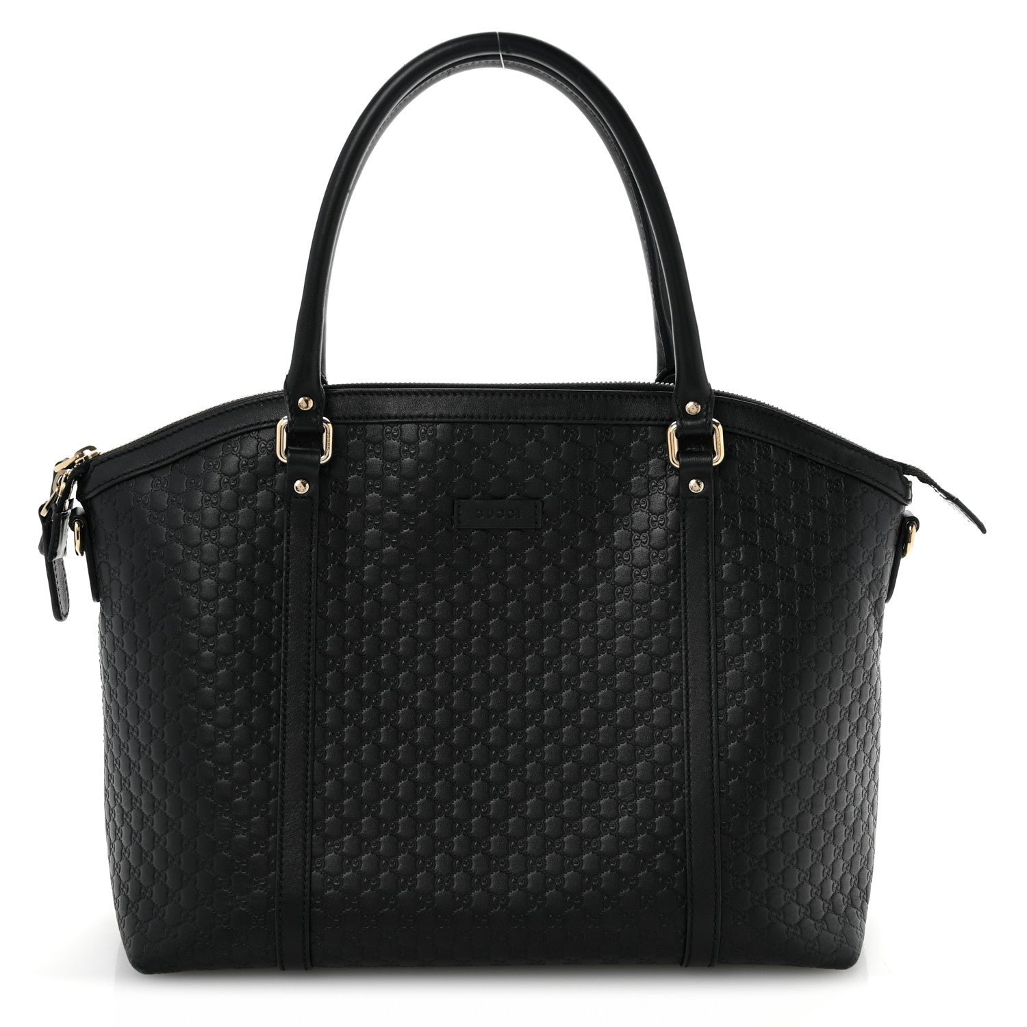 Gucci Soft Microguccissima Dome Satchel Black