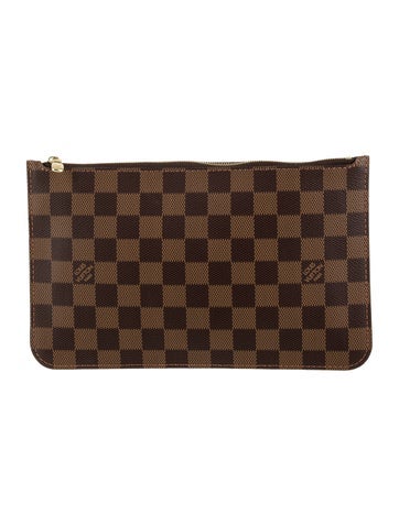 Louis Vuitton Damier Ebene Neverfull Pouch