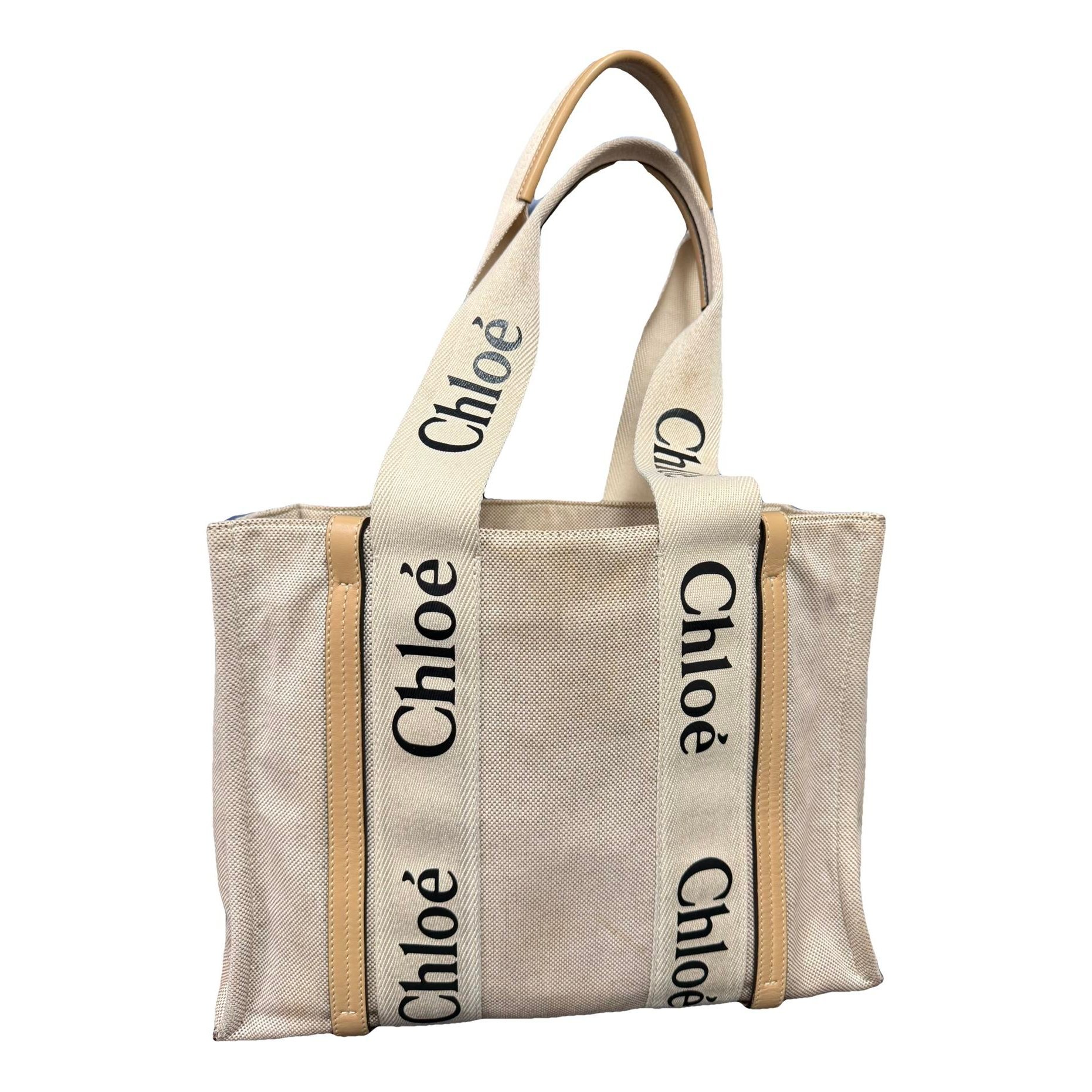 Woody cloth tote