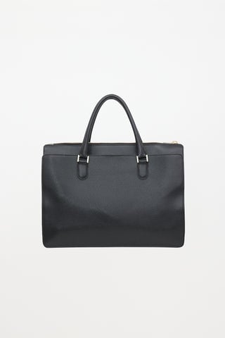 Valextra Leather Madison Bag