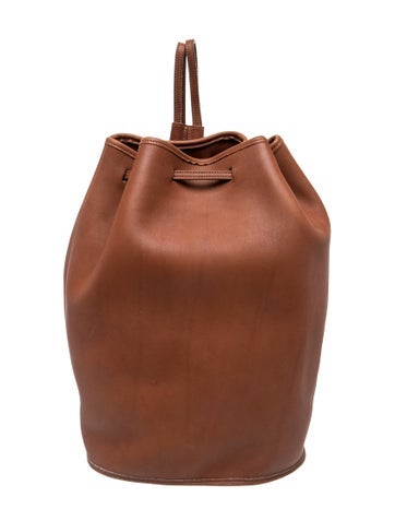 Leather Bucket Bag