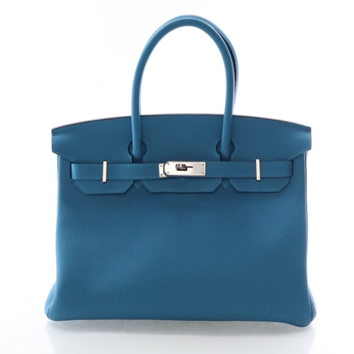 Hermes Blue Du Nord Togo Birkin 30