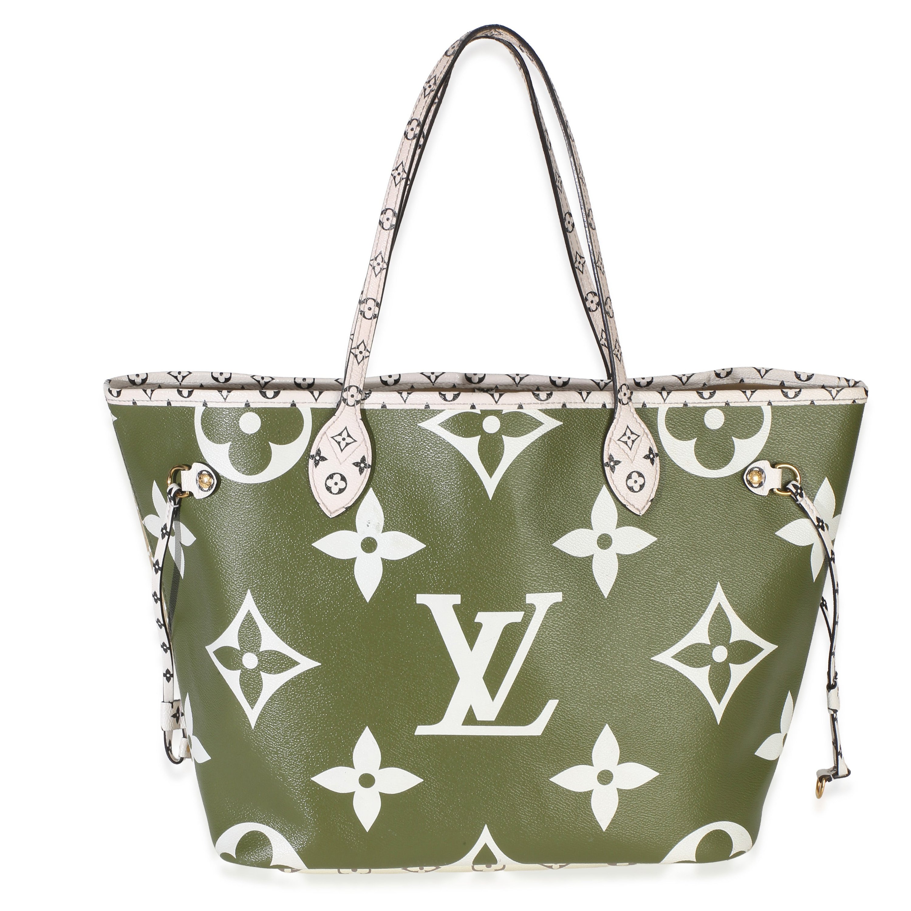 Kaki Monogram Giant Neverfull MM