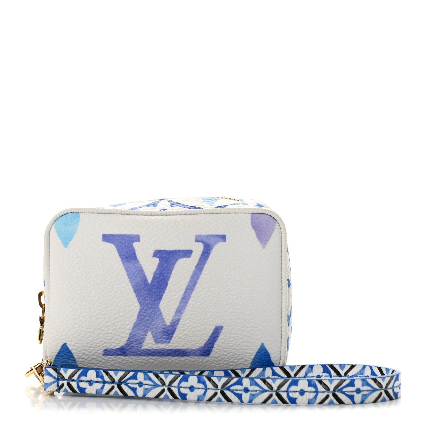 Louis Vuitton Monogram Giant Watercolor Wapity Case Blue