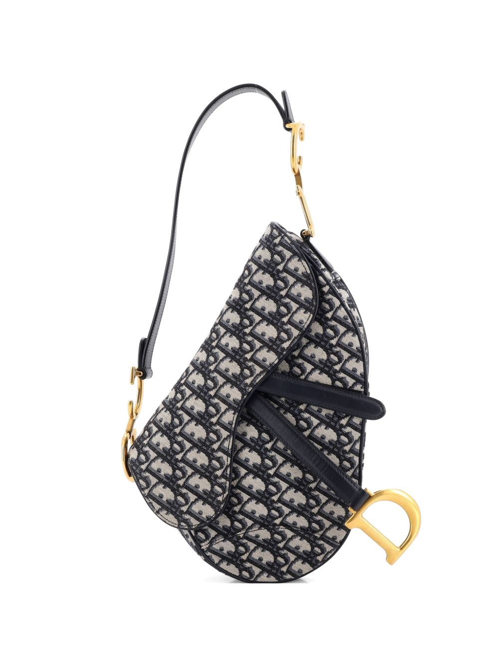 Saddle Handbag Oblique Canvas Medium shoulder bag