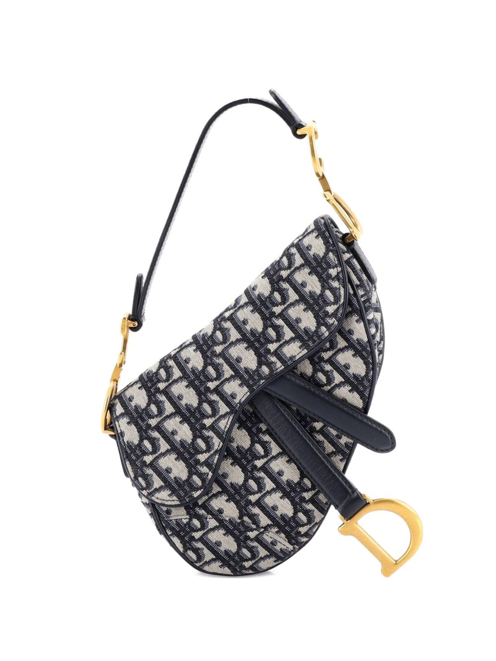 Saddle Handbag Oblique Canvas Mini shoulder bag