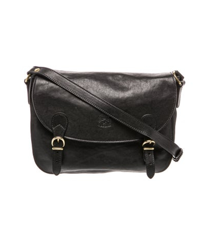 Il Bisonte Bisonte Leather Messenger Bag