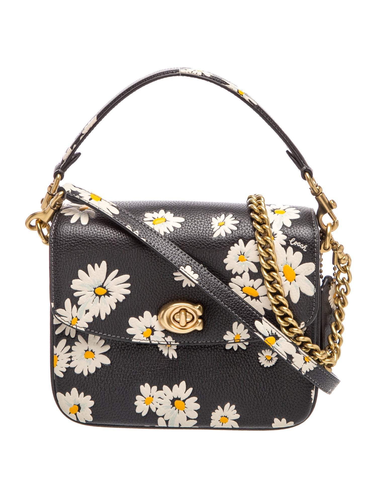 Leather Top Handle Bag