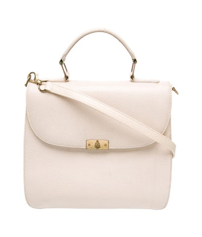 Mark Cross Cross Leather Top Handle Bag