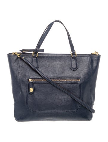 Leather Top Handle Bag