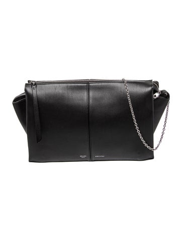 Leather Trifold Clutch