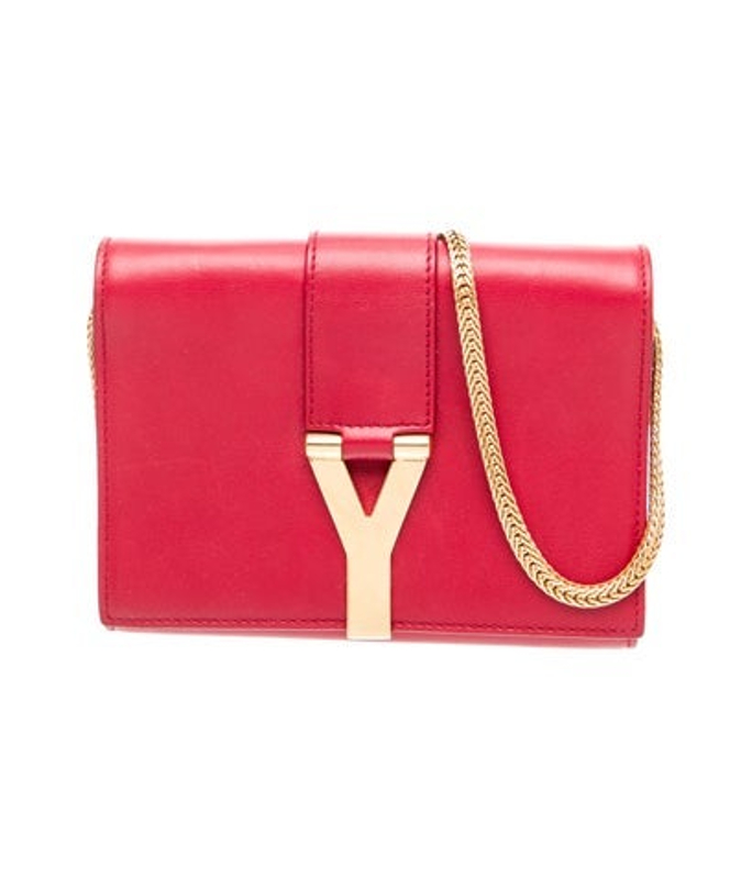 Saint Laurent Laurent Leather Clutch