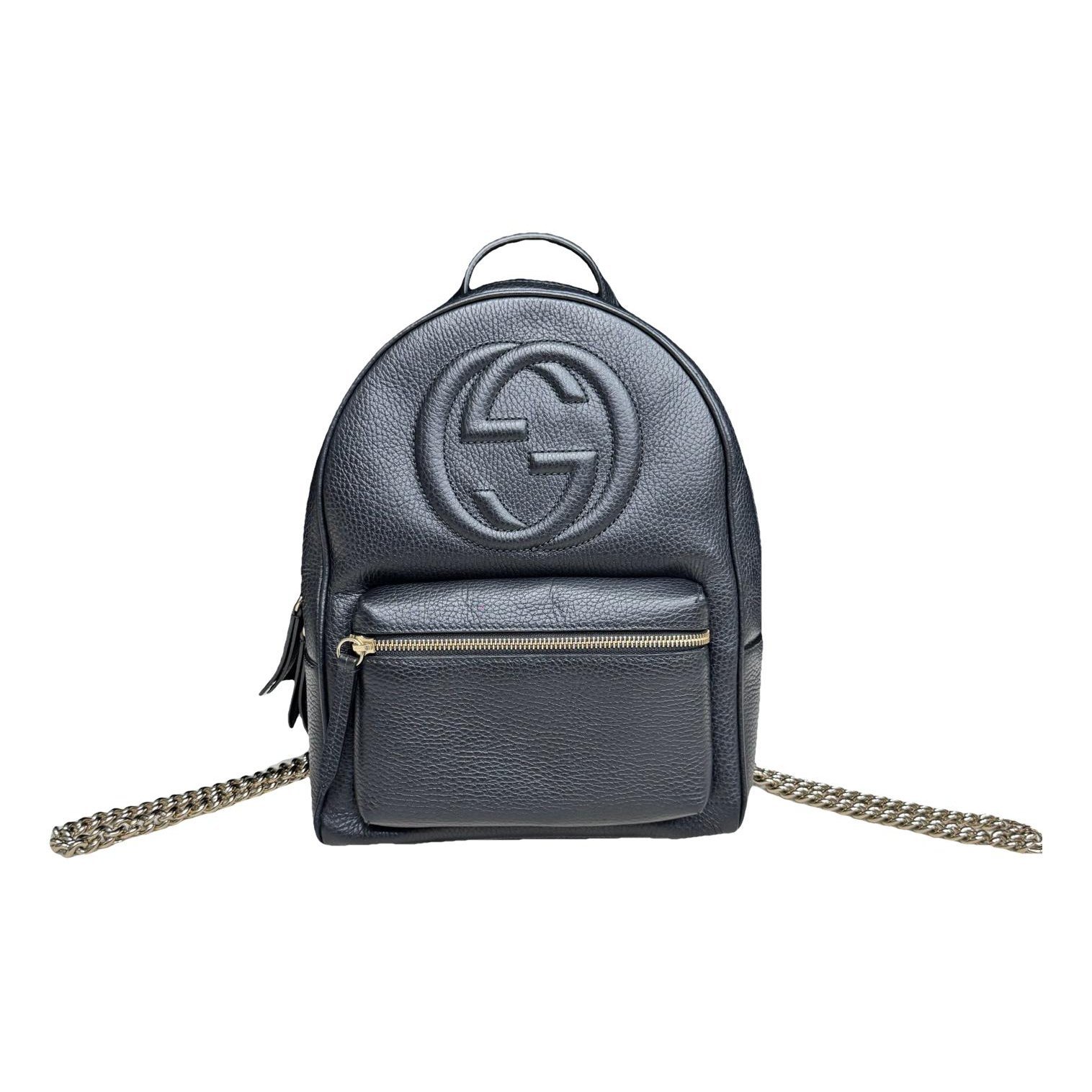 Soho leather backpack