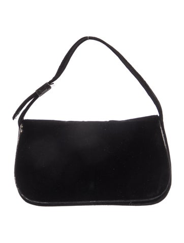 Velvet Shoulder Bag