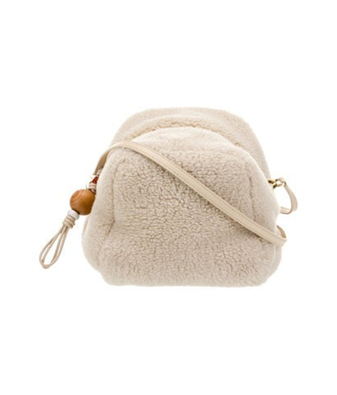 Loro Piana Piana Shearling Crossbody Bag