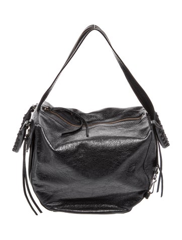 Leather Le City Hobo Bag Small