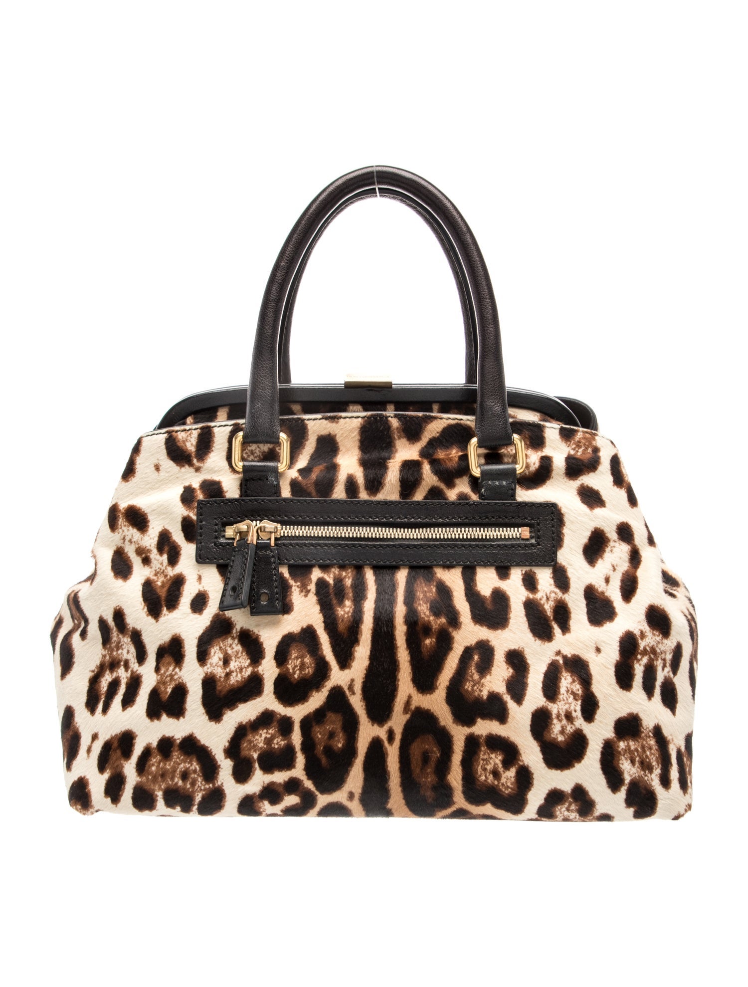 Ponyhair Top Handle Bag