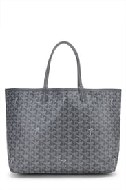 Goyard Grey Goyardine Canvas Saint-Louis PM