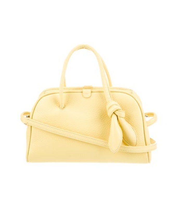 Jacquemus Leather Top Handle Bag