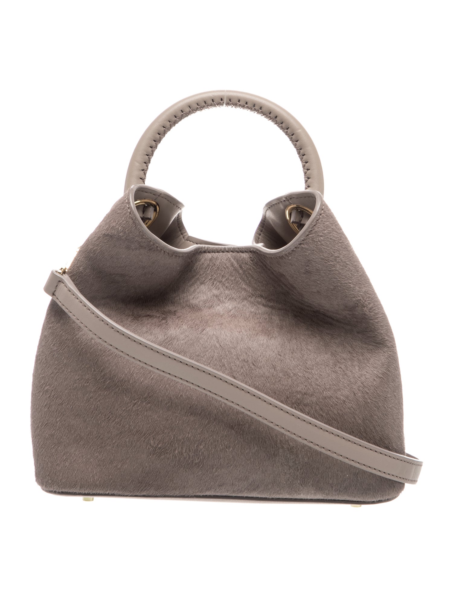 Ponyhair Top Handle Bag