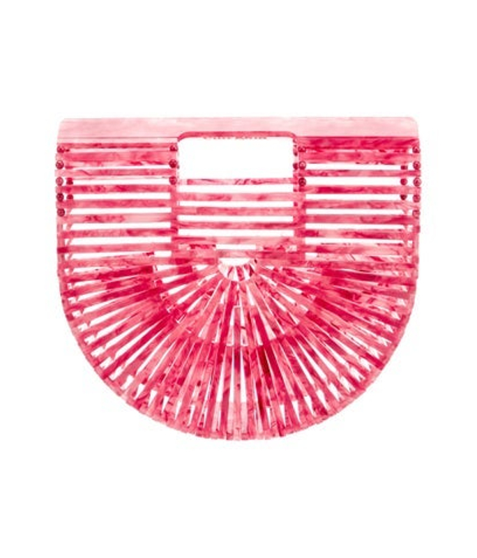 Cult Gaia Gaia Acrylic Top Handle Bag