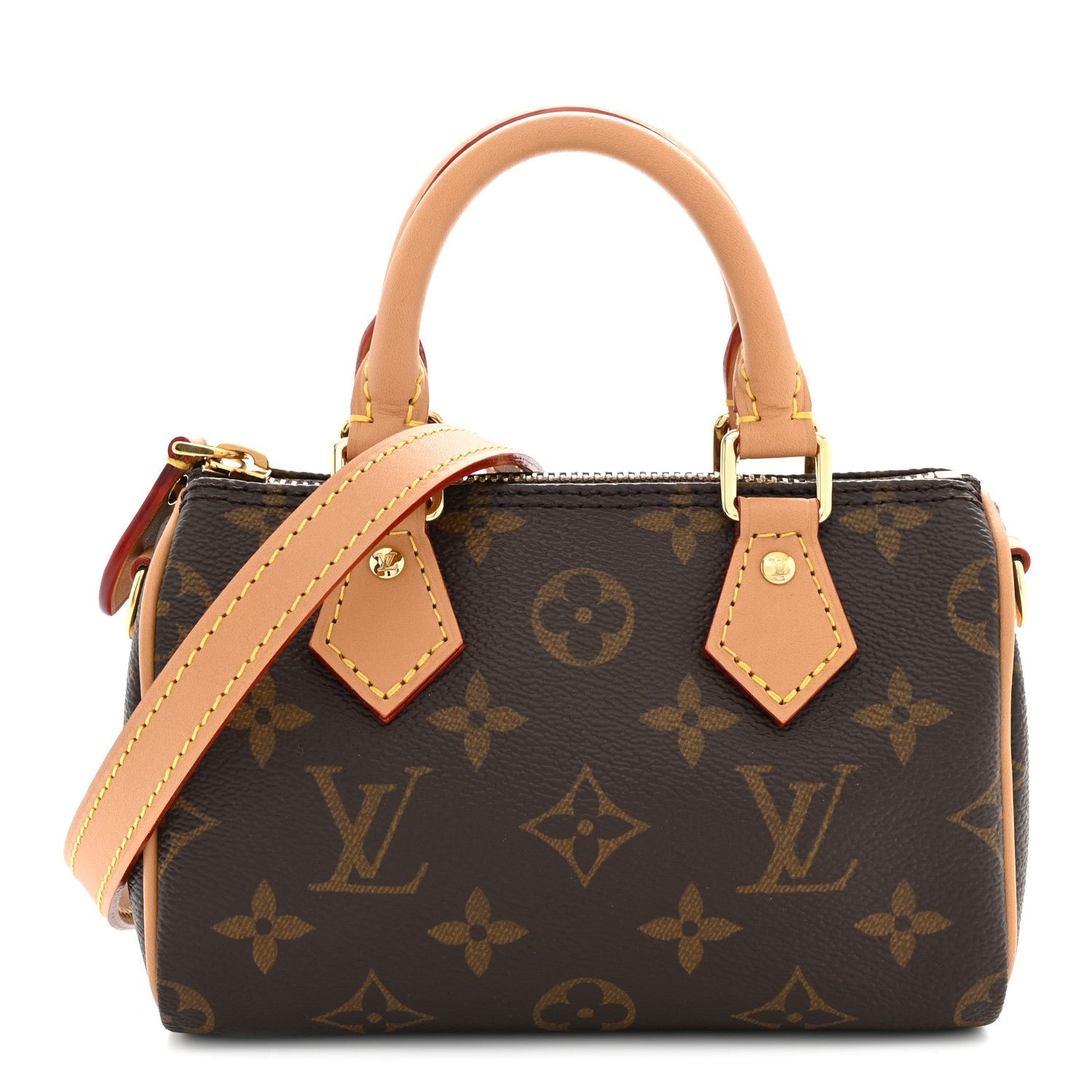 Louis Vuitton Monogram Nano Speedy Bandouliere