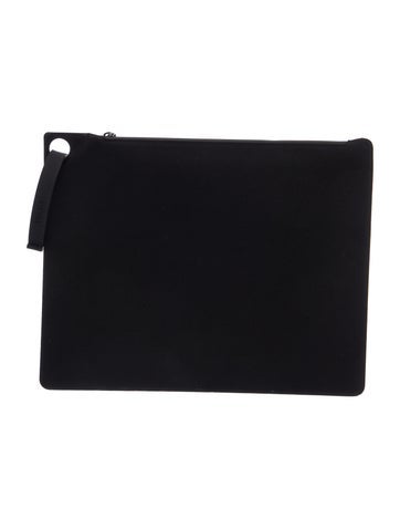 Nylon Neoprene Logo Swimwear Pouch