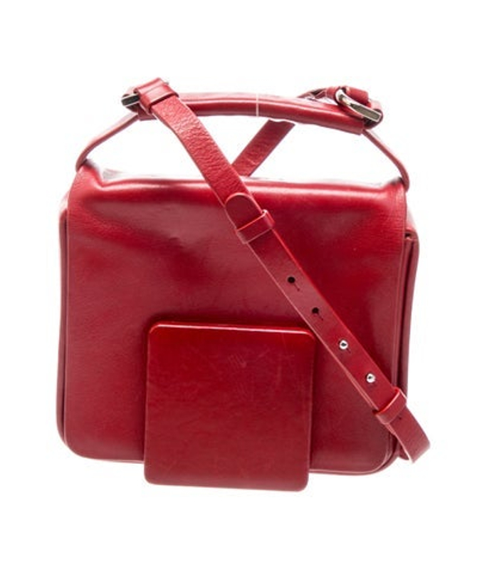 Jil Sander Sander Leather Shoulder Bag