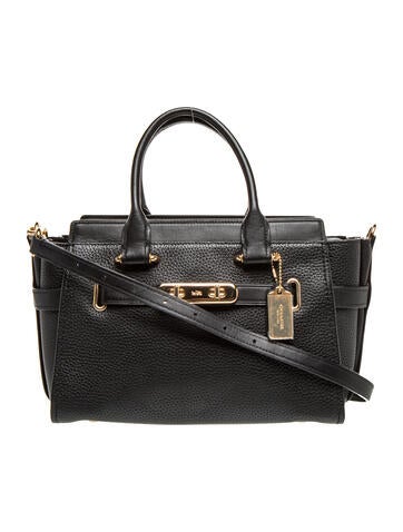 Leather Top Handle Bag