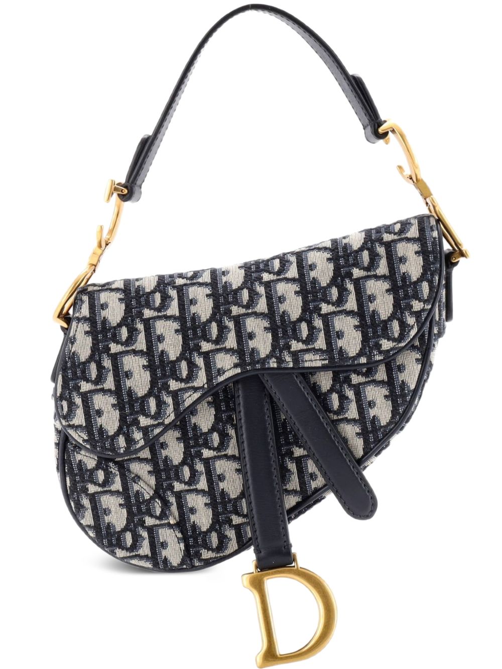 Saddle Handbag Oblique Canvas Mini shoulder bag