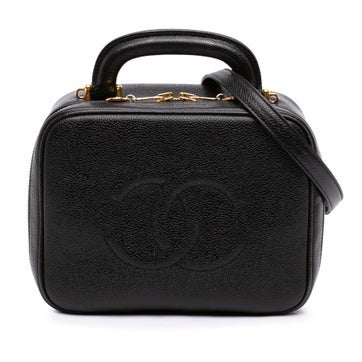 Medium CC Caviar Calfskin Vanity Case