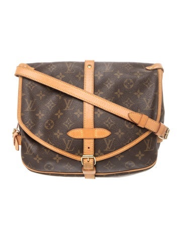 LV Monogram Saumur 30 Vintage