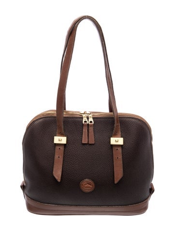 Leather Top Handle Bag