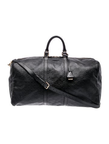 GG Signature Weekender Bag