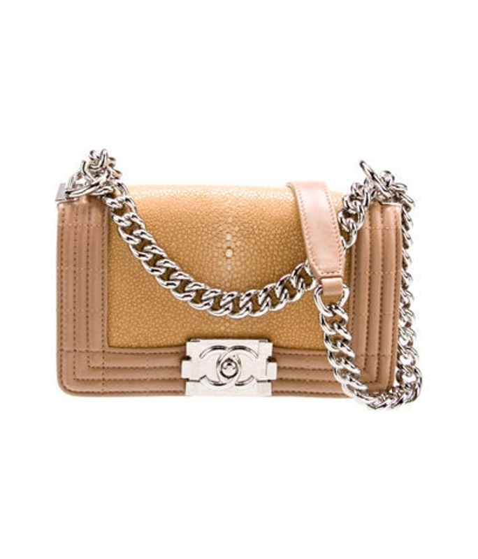 Chanel Small Galuchat Boy Bag
