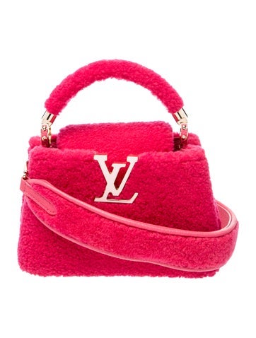 Shearling Capucines Mini