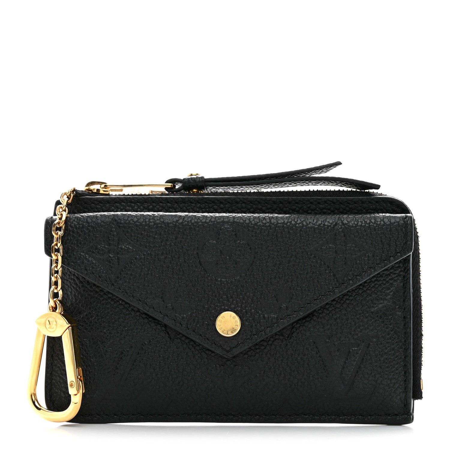 Louis Vuitton Empreinte Recto Verso Card Holder Black