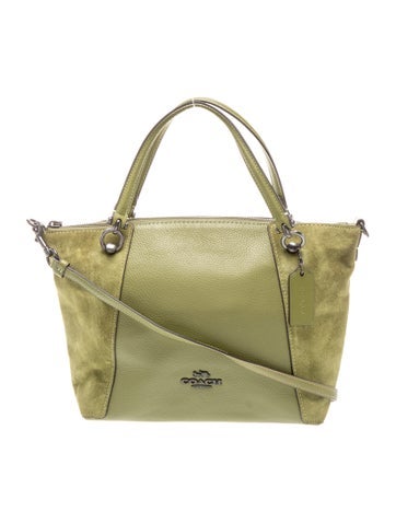 Leather Top Handle Bag
