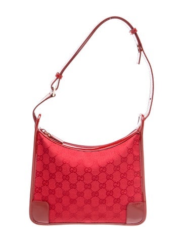 GG Canvas Shoulder Bag Small